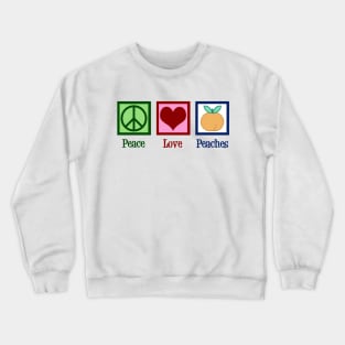 Peace Love Peaches Crewneck Sweatshirt